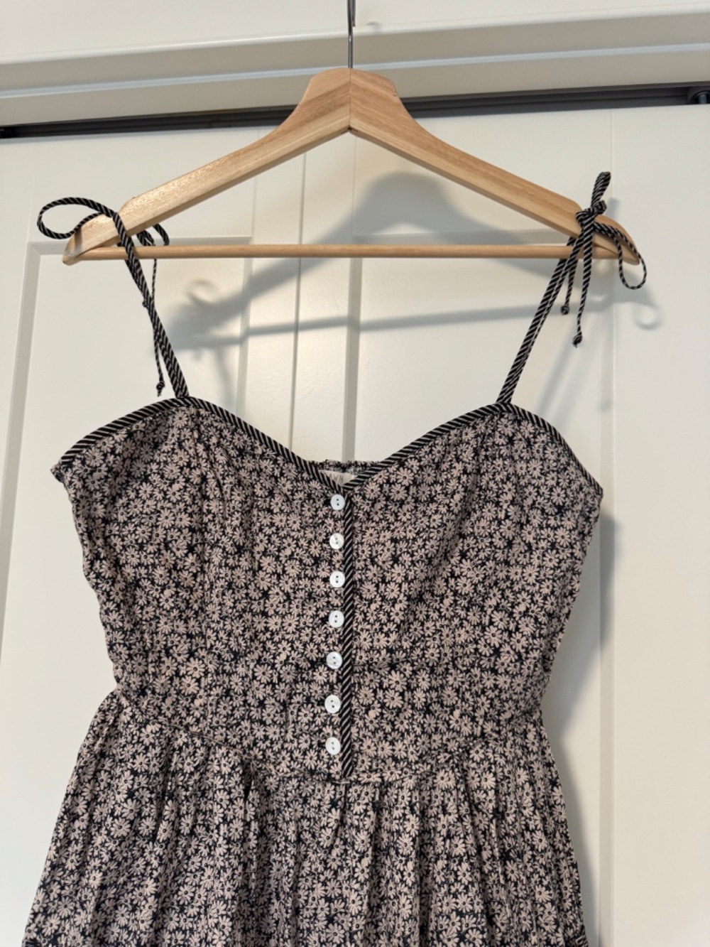 Christy Dawn The Lia Dress Noir Phlox Size Petite Medium - Picture 5 of 6